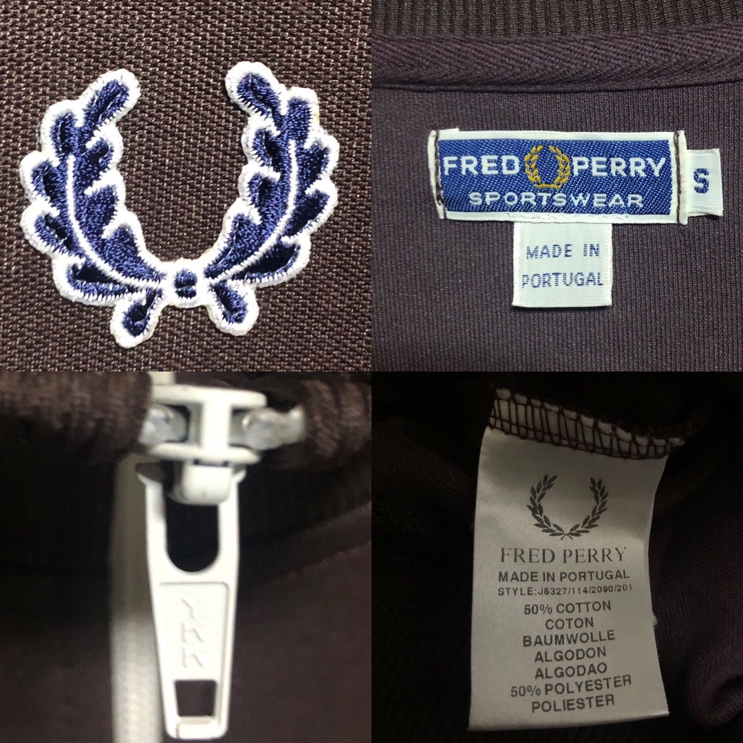 FRED PERRY - 希少ブラウン⭐️90s Fred Perry トラックジャケット