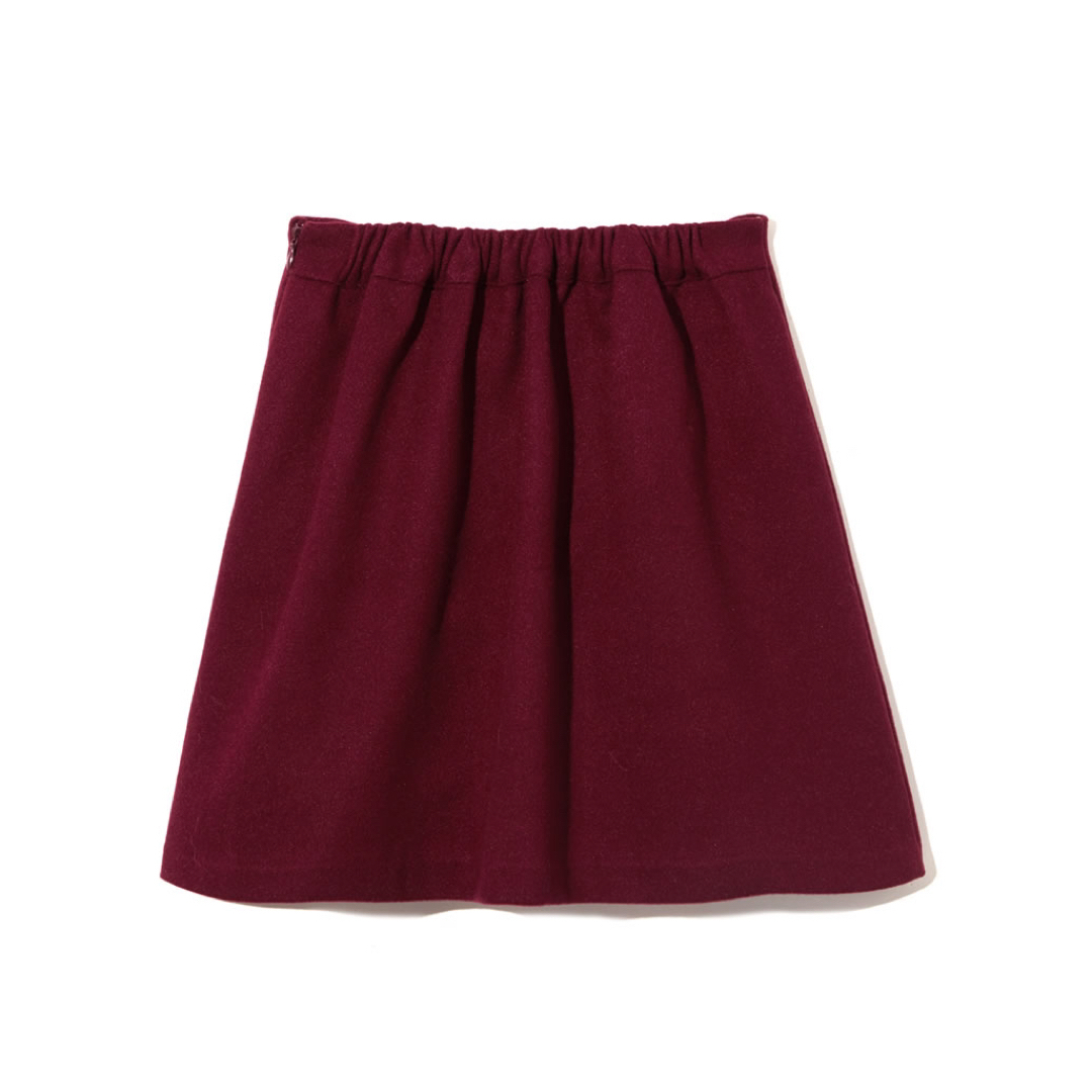 GRL(グレイル)の最終値下げ♡GRL フェイクウールラップボタンスカート ベージュ 秋 SALE レディースのスカート(ミニスカート)の商品写真