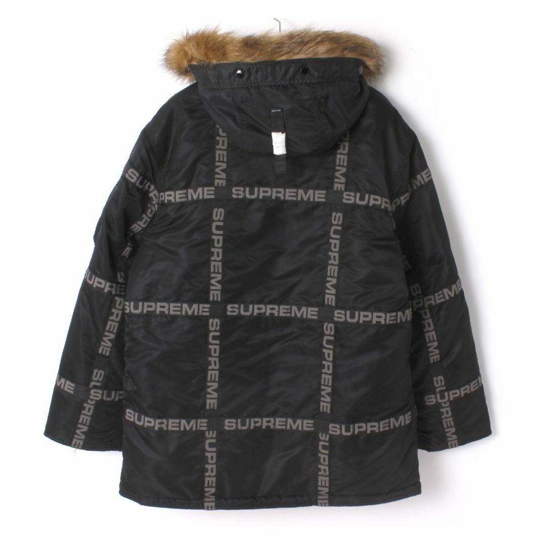 Supreme(シュプリーム)の新品 Supreme Logo Tape N-3B Parka Mシュプリーム  メンズのジャケット/アウター(フライトジャケット)の商品写真