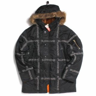 シュプリーム(Supreme)の新品 Supreme Logo Tape N-3B Parka Mシュプリーム (フライトジャケット)