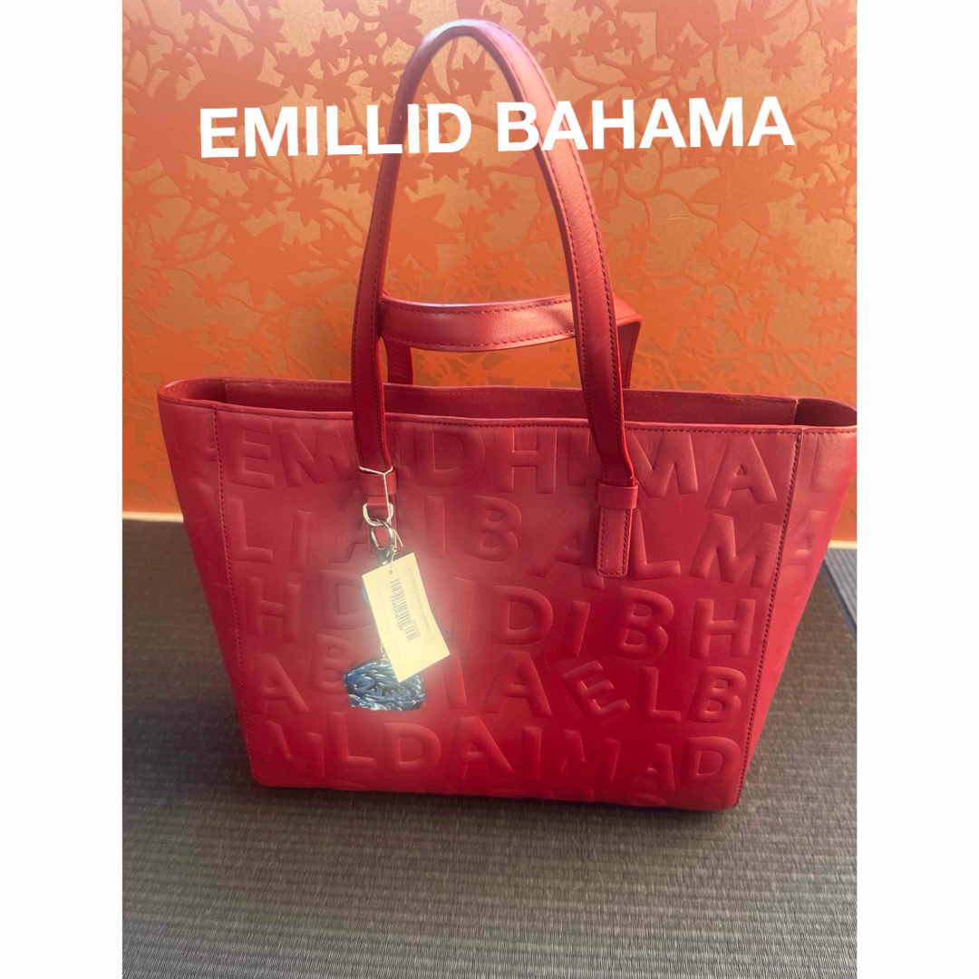 値下げコメントで7,800円❗️新品　EMILLID BAHAMA トートバッグ レディースのバッグ(トートバッグ)の商品写真