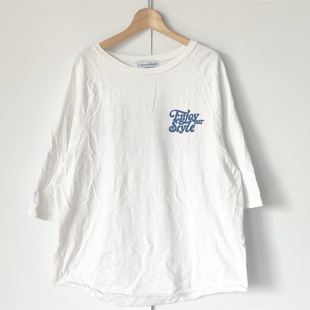 L'Appartement DEUXIEME CLASSE(アパルトモンドゥーズィエムクラス)のL'Appartement×Americana（アパルトモンTシャツ　カットソー レディースのトップス(カットソー(長袖/七分))の商品写真