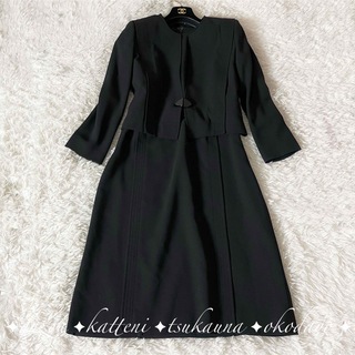 トウキョウソワール(TOKYO SOIR)のソワールベニール スーツ ブラックフォーマル 喪服 礼服 冠婚葬祭 黒 13(礼服/喪服)