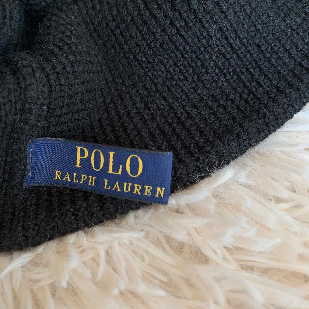 POLO RALPH LAUREN(ポロラルフローレン)のPOLO RALPH LAUREN  ポロラルフローレン ニット帽  ビーニー メンズの帽子(ニット帽/ビーニー)の商品写真