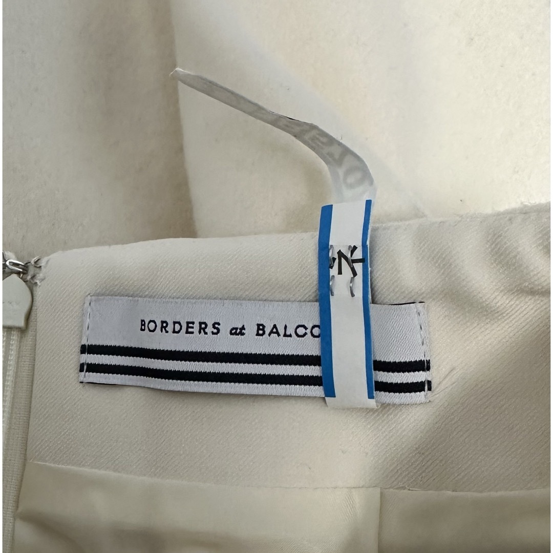 BORDERS at BALCONY(ボーダーズアットバルコニー)のボーダーズアットバルコニー，ウールスカート レディースのスカート(ひざ丈スカート)の商品写真