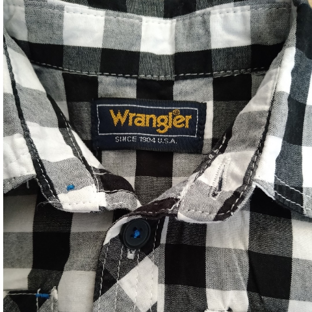 Wrangler(ラングラー)のWrangler　チェックシャツ　90 キッズ/ベビー/マタニティのキッズ服男の子用(90cm~)(ブラウス)の商品写真