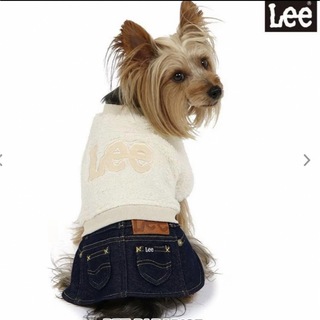 リー(Lee)の週末SALE 新品タグ付きLee フリース スカートつなぎ　小型犬(犬)