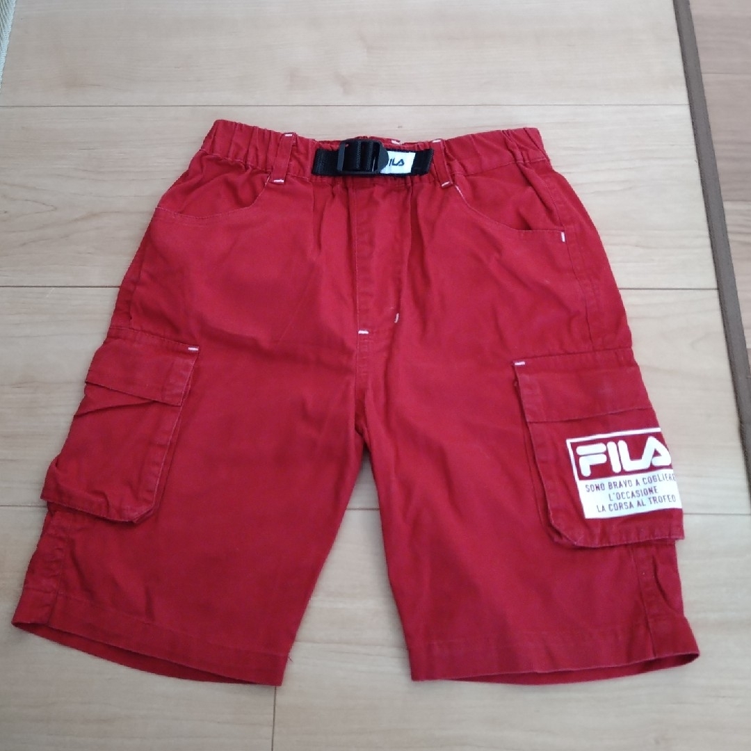 FILA(フィラ)のFILA    ハーフパンツ　120 キッズ/ベビー/マタニティのキッズ服男の子用(90cm~)(パンツ/スパッツ)の商品写真