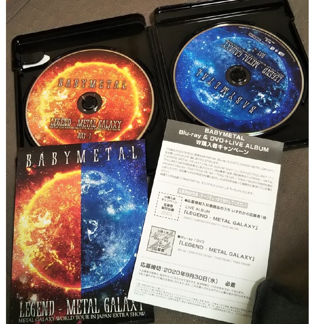 BABYMETAL  BluRay エンタメ/ホビーのDVD/ブルーレイ(ミュージック)の商品写真