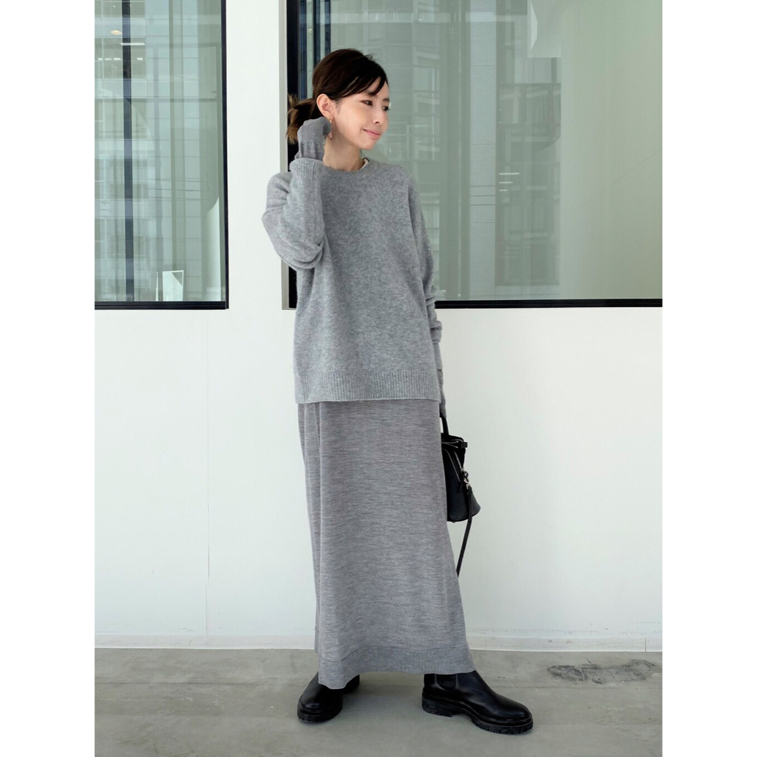 トップスL'Appartement CashmerカシミヤクルーネックC/N Knit