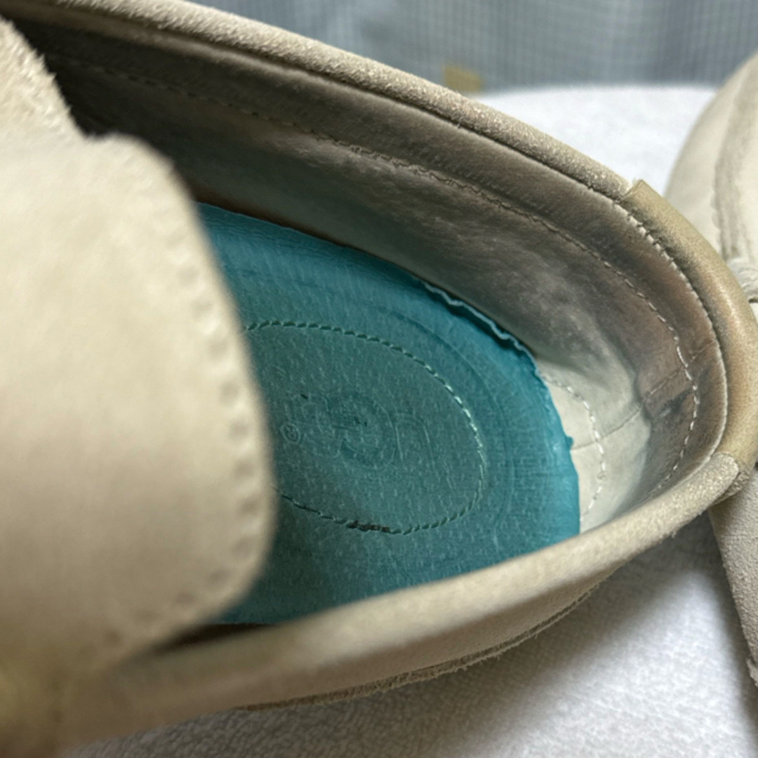 UGG(アグ)のUGG  メンズシューズ　２８センチ　ベージュ×ブルー　靴　中古　リユース　 メンズの靴/シューズ(その他)の商品写真
