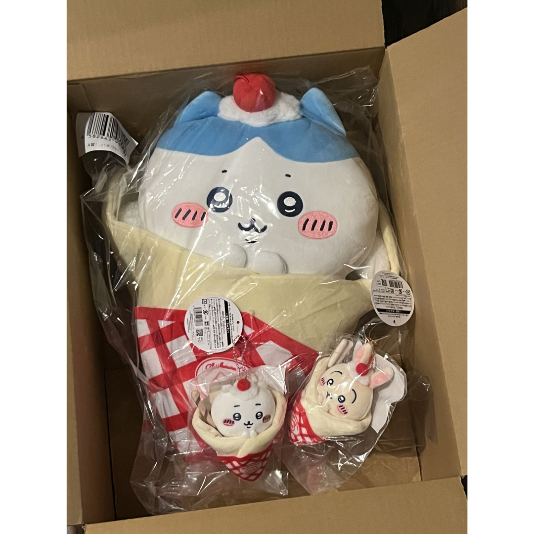 ちいかわ クレープ くじ A賞 ハチワレ C賞 うさぎ D賞 ハチワレ ちいかわ クレープ くじ A賞 ハチワレ C賞 うさぎ D賞 ハチワレ