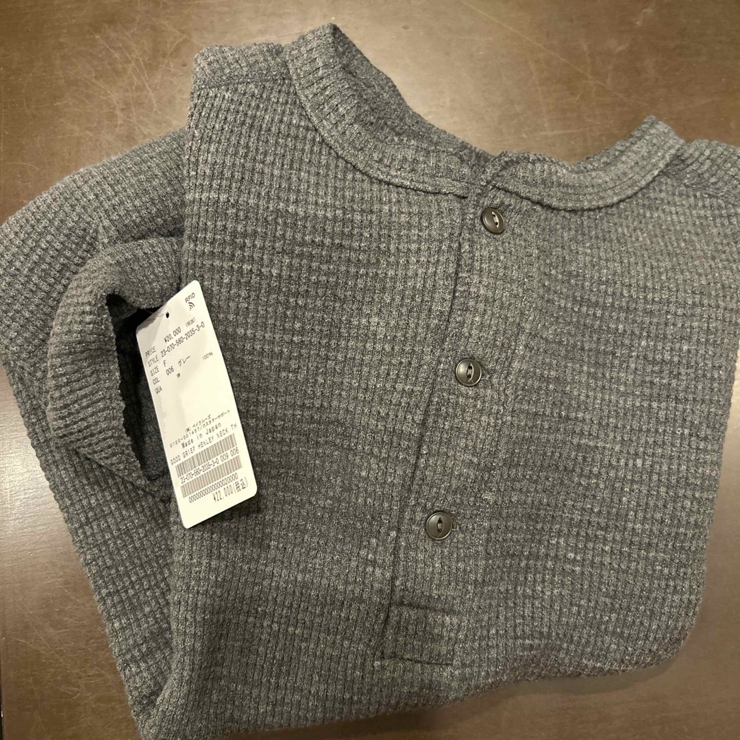 L'Appartement DEUXIEME CLASSE(アパルトモンドゥーズィエムクラス)のグッドグリーフ  HENLEY NECK THERMAL TOP レディースのトップス(カットソー(長袖/七分))の商品写真