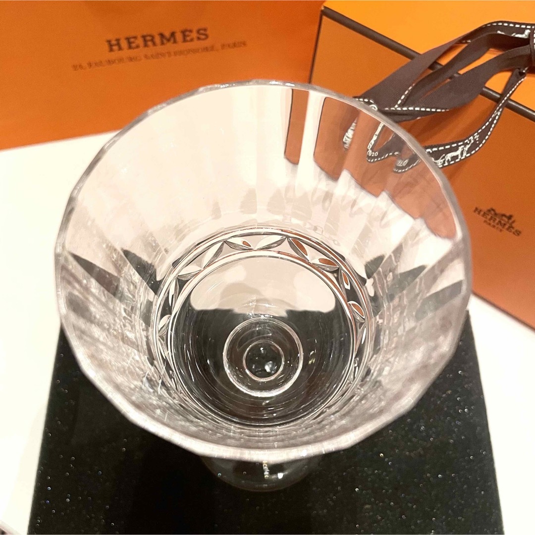 Hermes(エルメス)の☆新品☆ HERMES エルメス　ワイングラス　イスケンダー インテリア/住まい/日用品のキッチン/食器(グラス/カップ)の商品写真