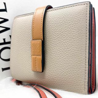 ロエベ(LOEWE)の【極美品/付属品完備】ロエベ コンパクトシップウォレット アナグラム 現行品(財布)