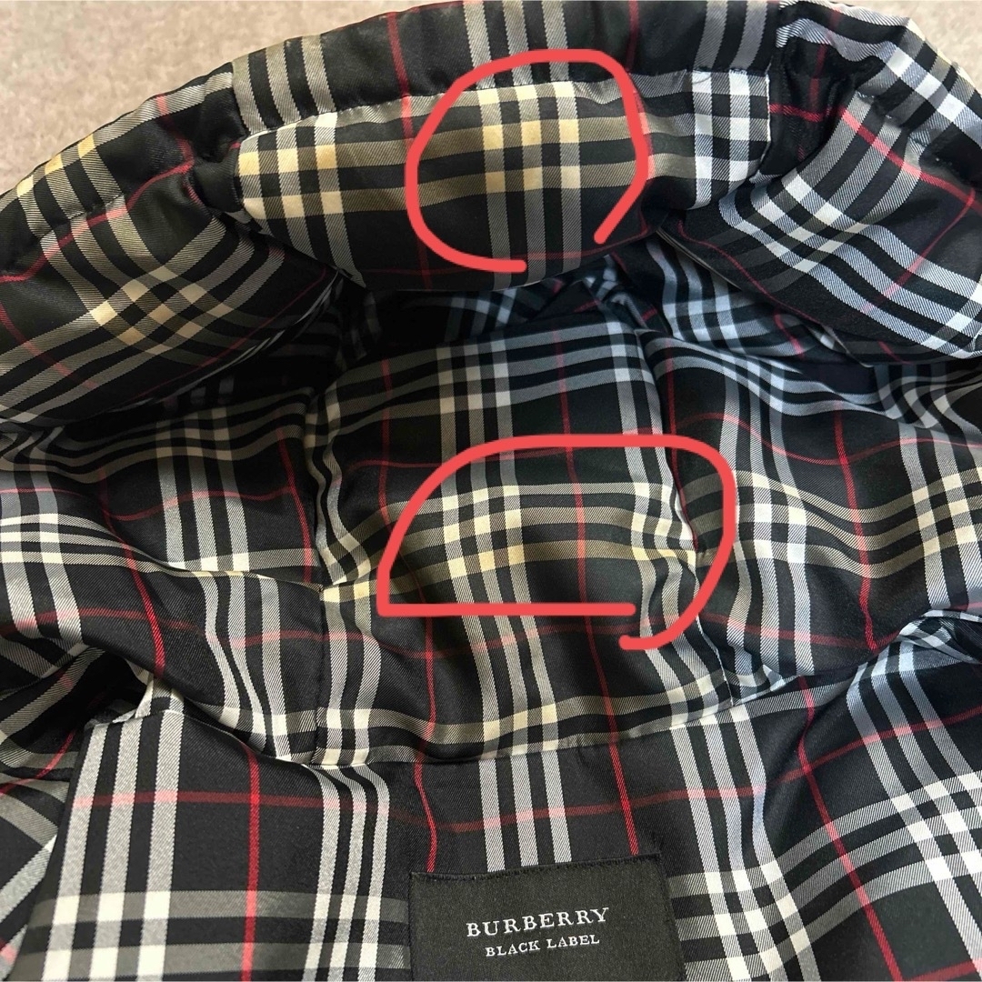 BURBERRY BLACK LABEL(バーバリーブラックレーベル)のバーバリー　ダウンジャケット メンズのジャケット/アウター(ダウンジャケット)の商品写真