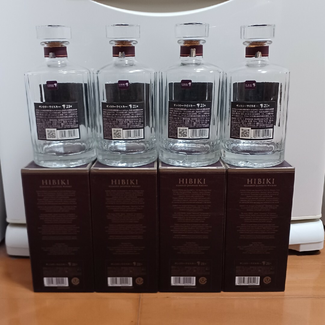 サントリー - 【正規品】サントリー ウイスキー響21年 700ml 空瓶、箱