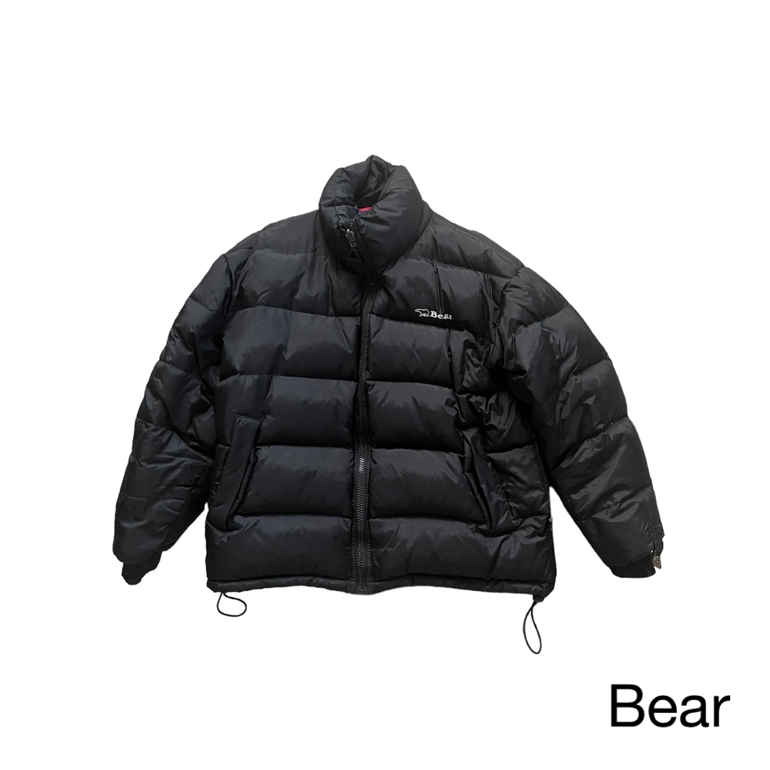 Bear USA(ベアー)のダウンコート Bear  ブラック レッド リバーシブル 男女兼用 レディースのジャケット/アウター(ダウンコート)の商品写真