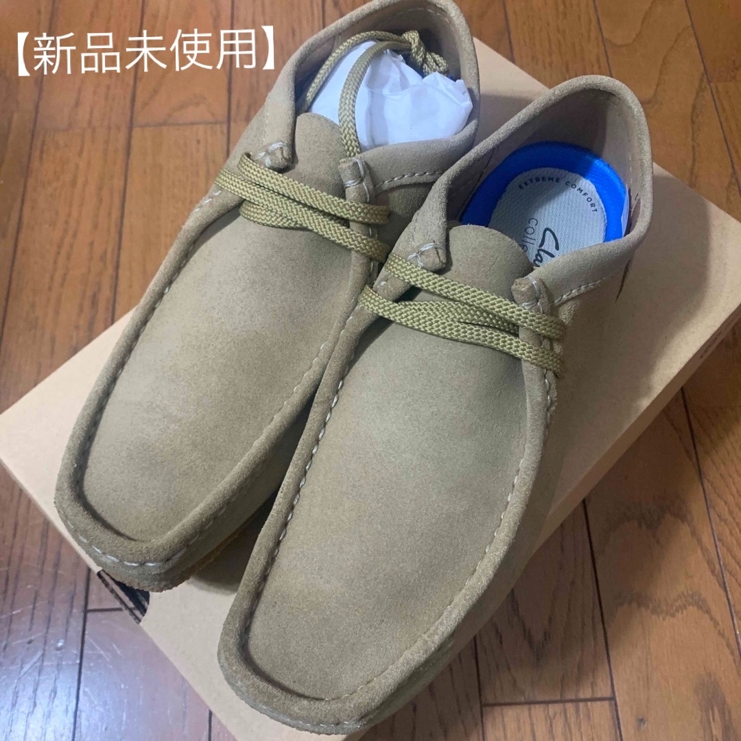 Clarks ワラビー ブラック26.5cm クラークス ブーツ 黒 - 靴