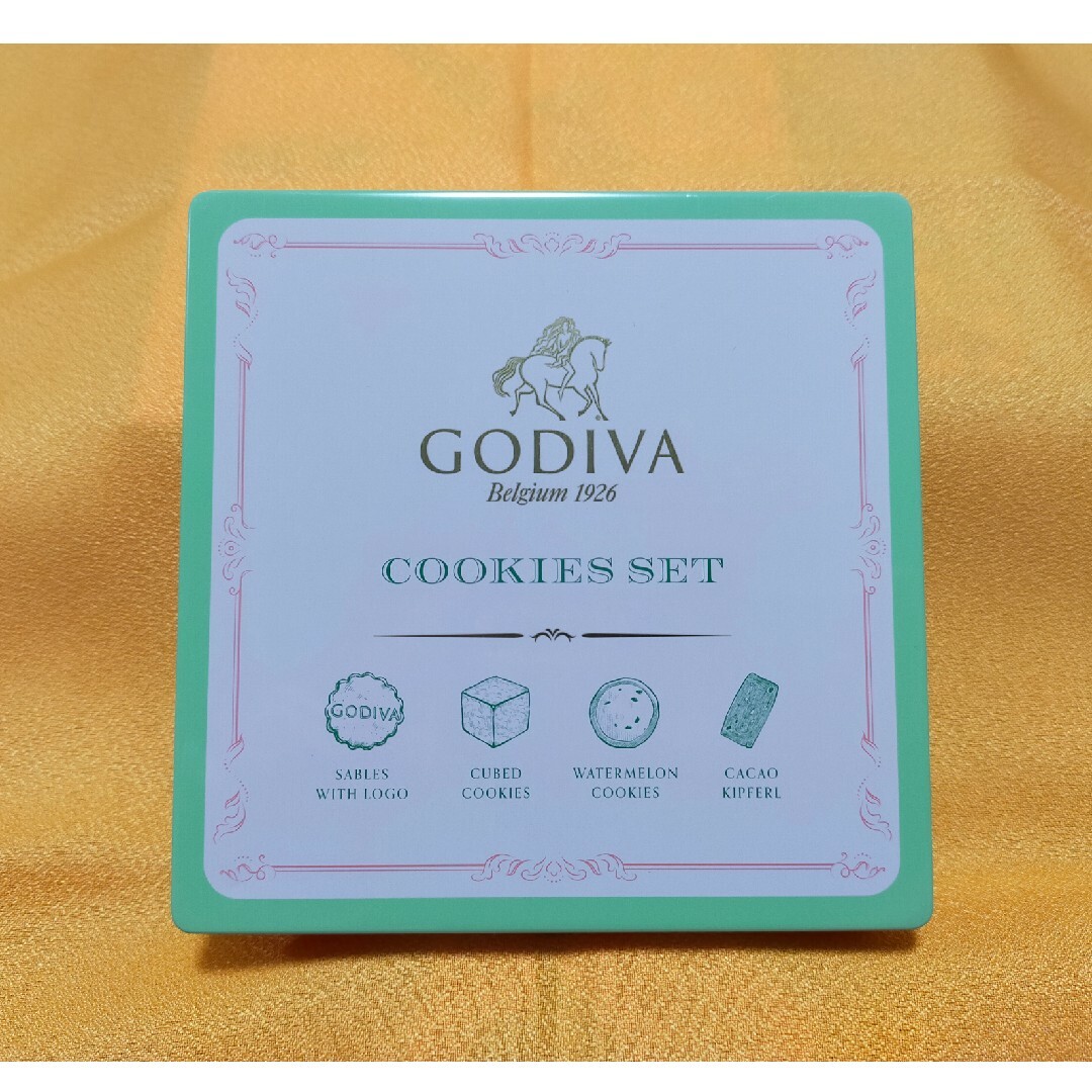 GODIVA(ゴディバ)の空き缶　ゴディバ インテリア/住まい/日用品のインテリア小物(小物入れ)の商品写真