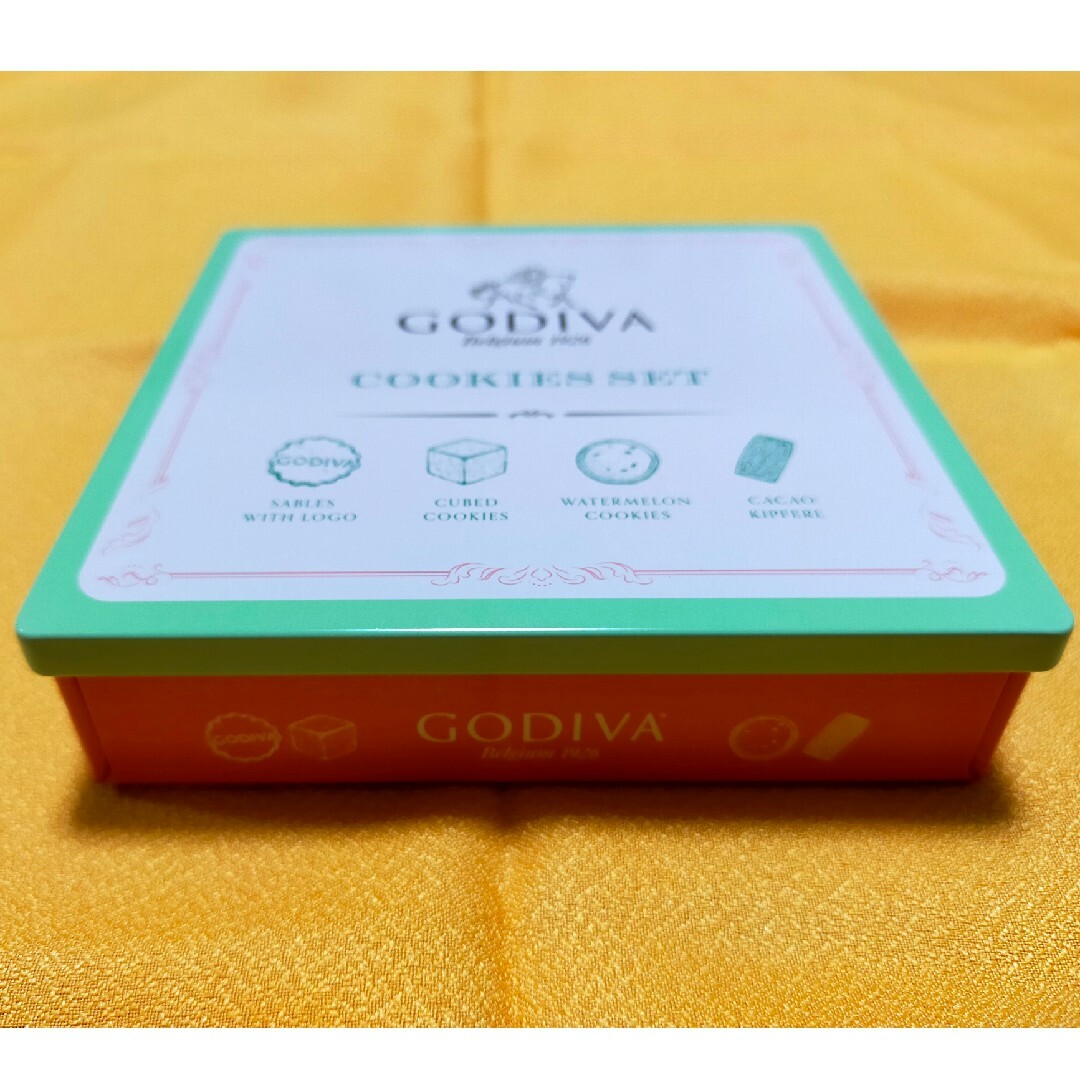 GODIVA(ゴディバ)の空き缶　ゴディバ インテリア/住まい/日用品のインテリア小物(小物入れ)の商品写真