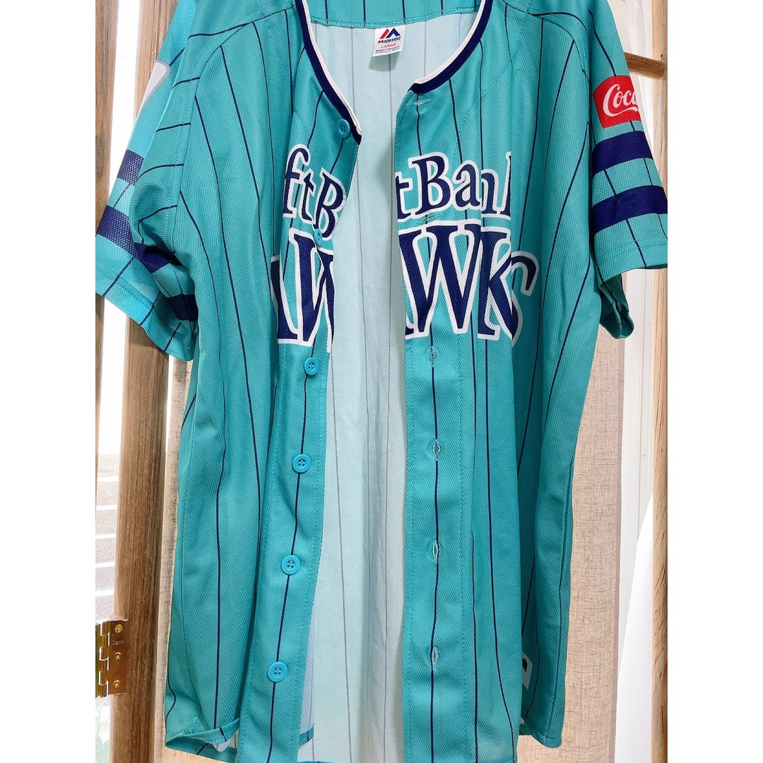 Softbank(ソフトバンク)のソフトバンクホークス記念シャツ スポーツ/アウトドアの野球(記念品/関連グッズ)の商品写真