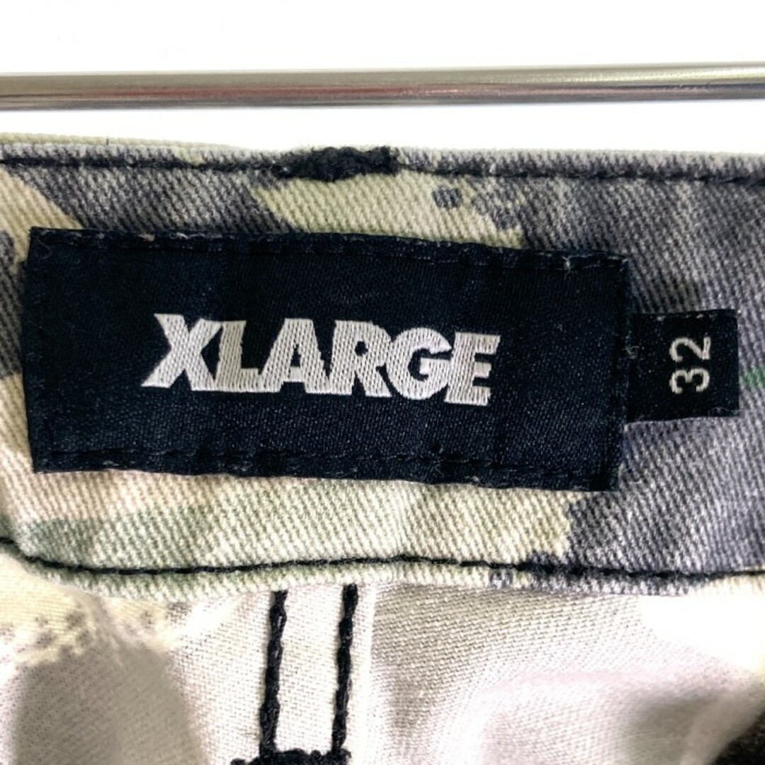 XLARGE(エクストララージ)の★X-LARGE エクストララージ 101203031007 カーゴパンツ グリーン size32inch メンズのパンツ(ワークパンツ/カーゴパンツ)の商品写真