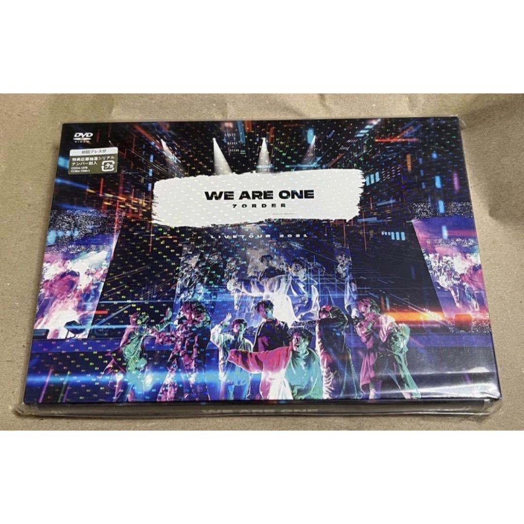 7ORDER(セブンオーダー)の5,000円引　新品未開封　匿名配送　7ORDER WE ARE ONE DVD エンタメ/ホビーのDVD/ブルーレイ(ミュージック)の商品写真