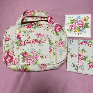 Cath Kidson キャスキッドソン ポーチ ミラー ティッシュカバー(ポーチ)