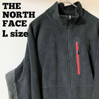 ザノースフェイス(THE NORTH FACE)のUSA規格 ノースフェイス ポーラテック フリース 刺繍ロゴ Ｌサイズ相当(ブルゾン)