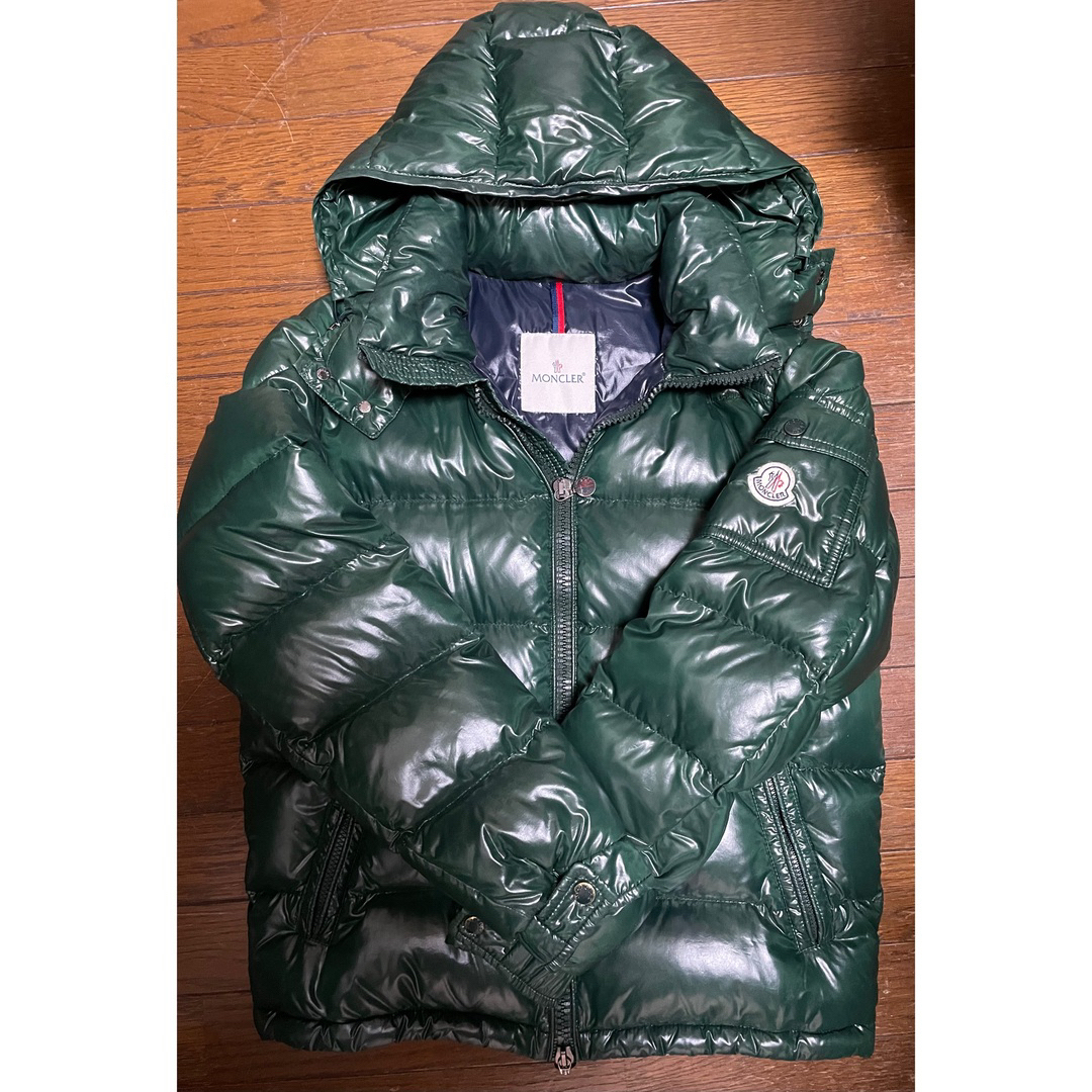 MONCLER(モンクレール)のMONCLER(モンクレール）    MAYA  ダウンジャケット  グリーン メンズのジャケット/アウター(ダウンジャケット)の商品写真