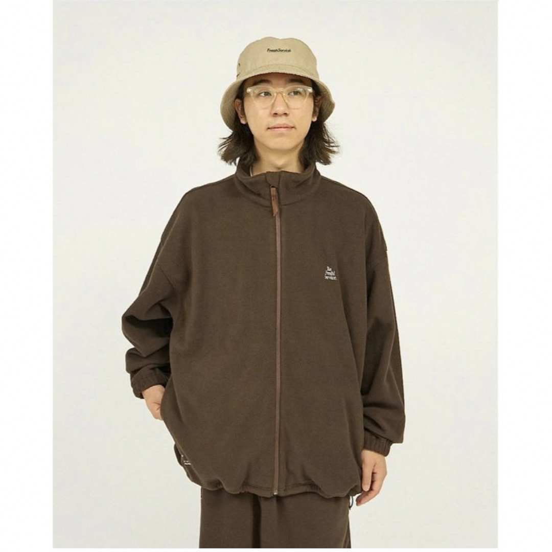 freshservice FLEECE TRACK SUIT (BROWN) L メンズのトップス(スウェット)の商品写真