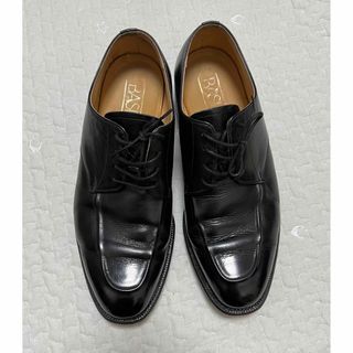 【美品】 BASILE バジーレ ビジネスシューズ メンズ ブラック 26.5(ドレス/ビジネス)