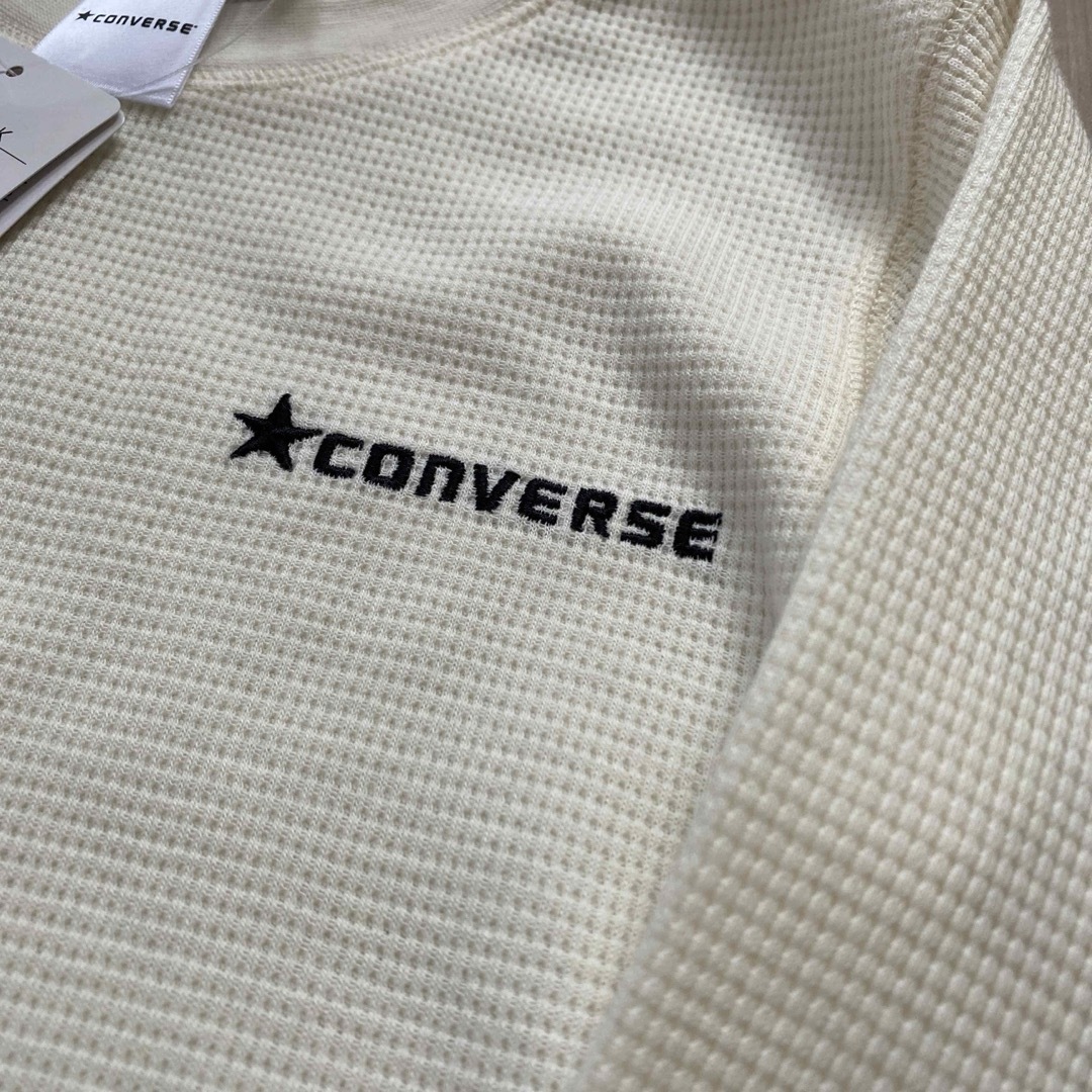 CONVERSE(コンバース)のコンバース　長袖カットソー　120 未使用 キッズ/ベビー/マタニティのキッズ服男の子用(90cm~)(Tシャツ/カットソー)の商品写真