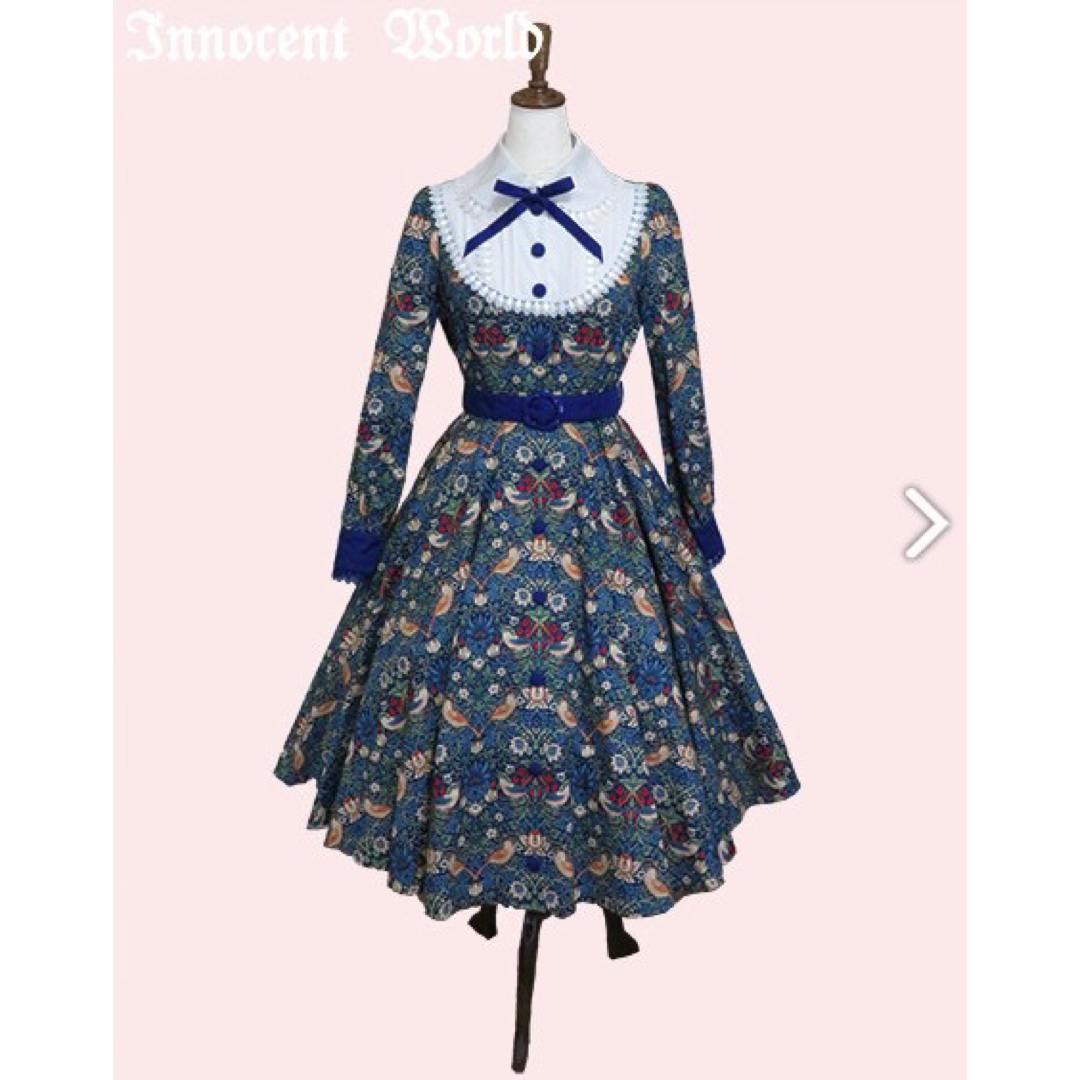 Innocent World(イノセントワールド)のモリスワンピースMorris Dress Innocent World レディースのワンピース(ロングワンピース/マキシワンピース)の商品写真