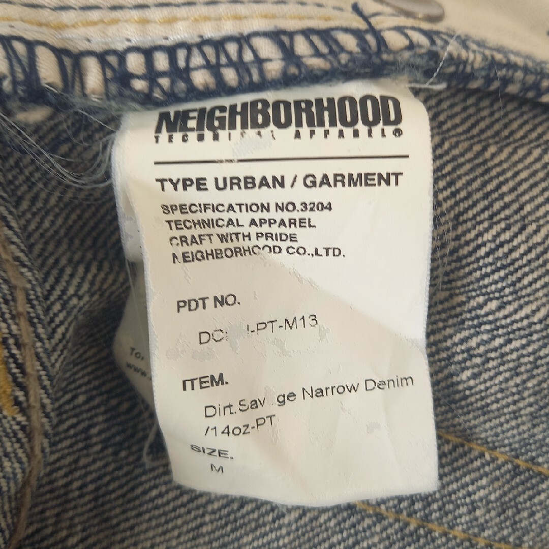 NEIGHBORHOOD(ネイバーフッド)のNEIGHBORHOOD Dart Savage Narrow Denim メンズのパンツ(デニム/ジーンズ)の商品写真