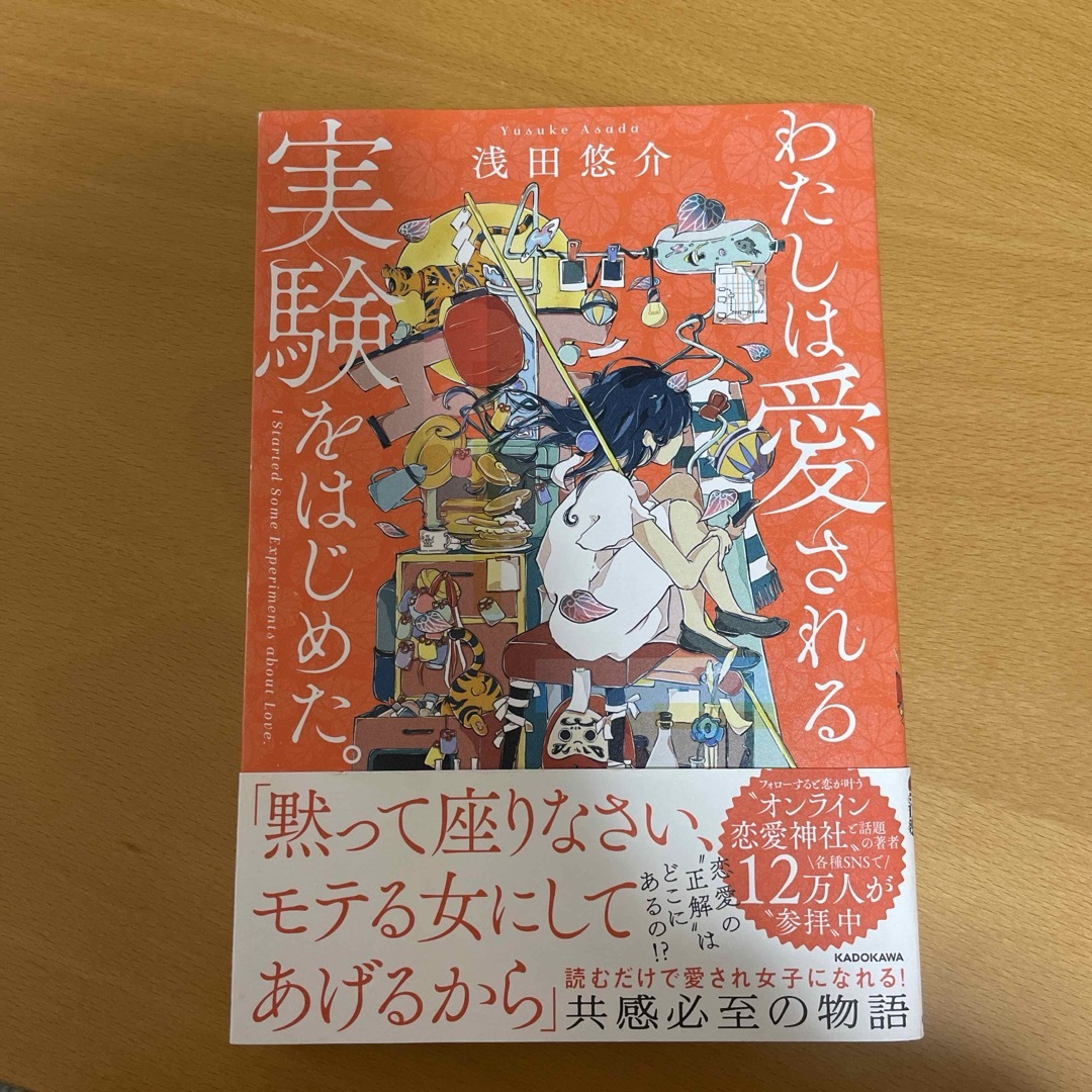 角川書店(カドカワショテン)のわたしは愛される実験をはじめた。 エンタメ/ホビーの本(ノンフィクション/教養)の商品写真