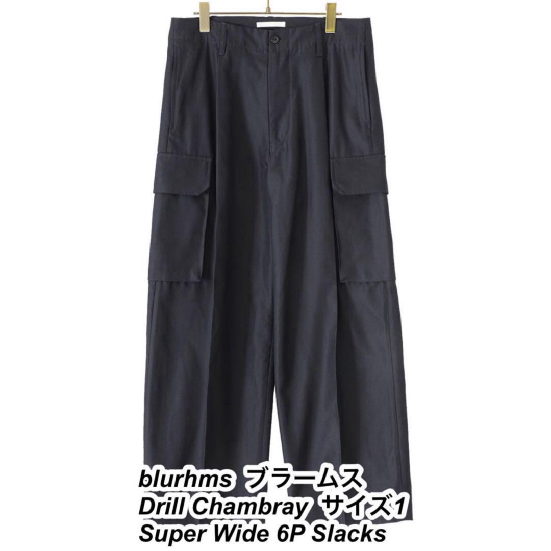 その他23AW blurhms ブラームスSuper Wide 6P Slacks