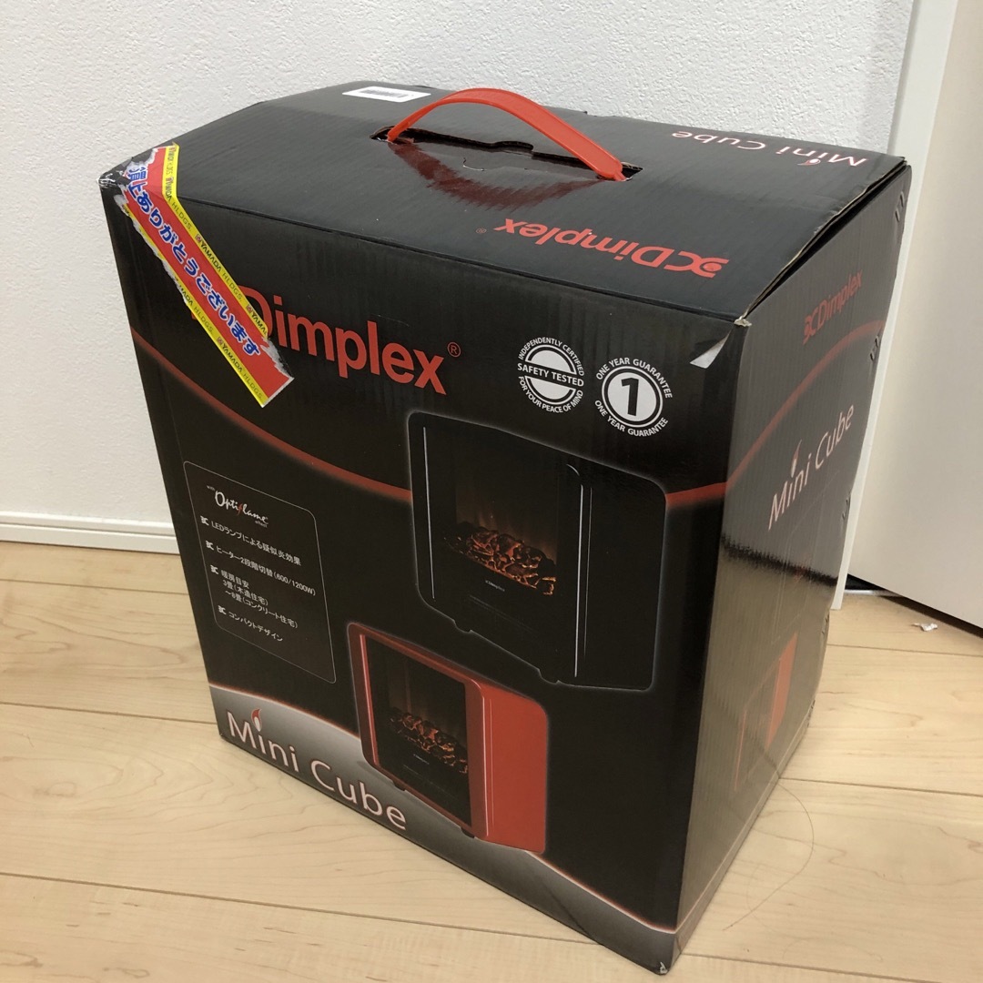 【新品未開封】DIMPLEX  暖炉型電気ファンヒーター MNC12BJ スマホ/家電/カメラの冷暖房/空調(電気ヒーター)の商品写真