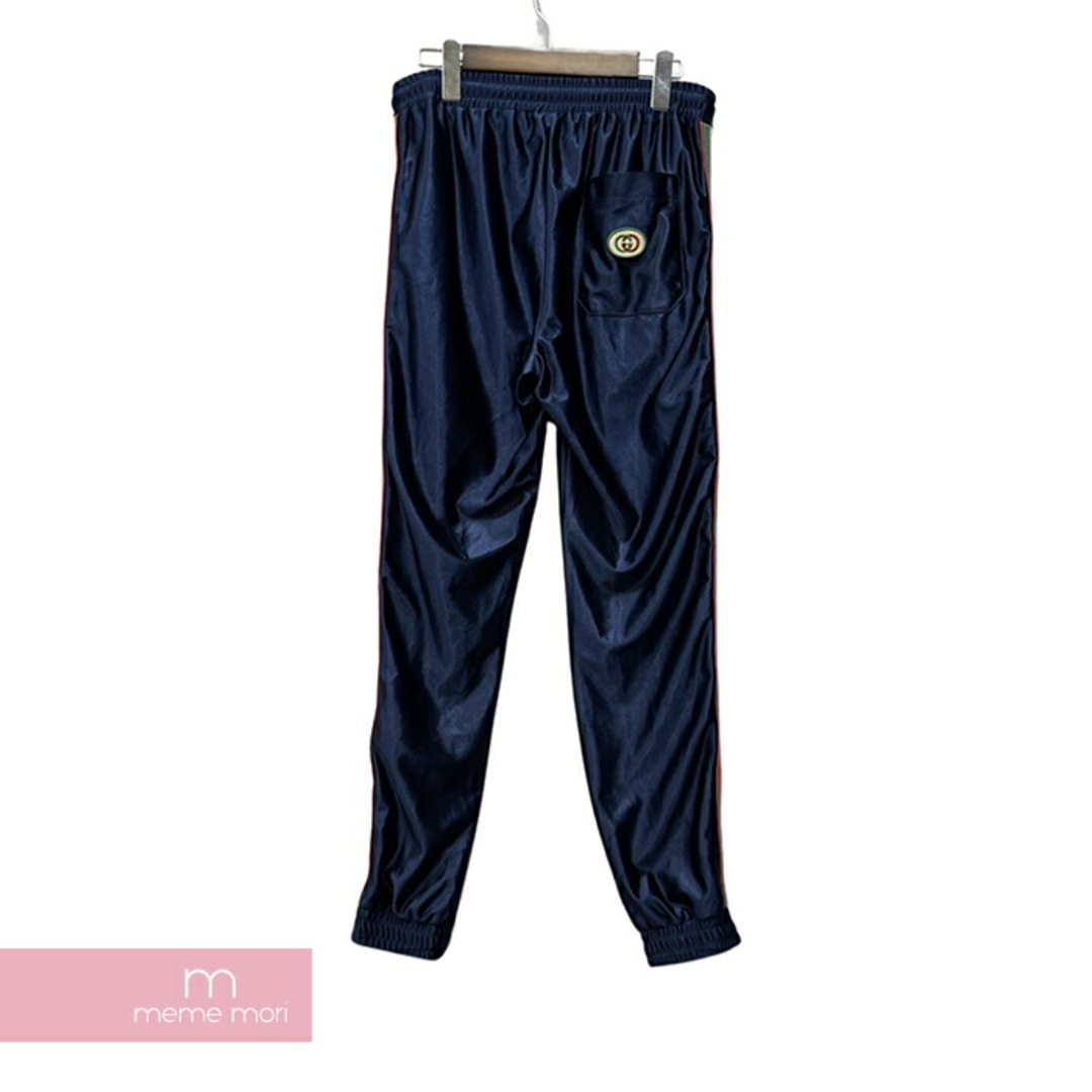 Gucci - GUCCI Shiny Jersey Pant with Web 655343 XJDF1 グッチ