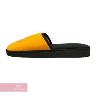 Drew House 2022SS Platform Painted Mascot Slippers Golden Yellow ドリューハウス プラットフォームペインテッドマスコットスリッパーズ ゴールデンイエロー SSENSE限定 スリッパ イエロー×ブラック サイズL/XL【231130】【新古品】【me04】(サンダル)