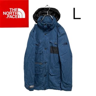 ザノースフェイス(THE NORTH FACE)の【最安値】ノースフェイス⭐︎ホワイトレーベル⭐︎マウンテンパーカー⭐︎ブルー(マウンテンパーカー)