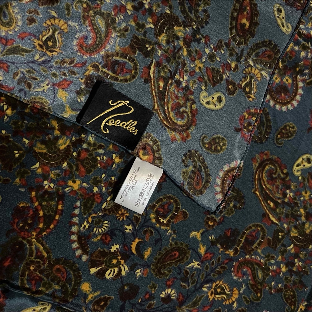 Needles(ニードルス)のSCARF SILK FLAT CREPE - PAISLEY PT. メンズのファッション小物(バンダナ/スカーフ)の商品写真