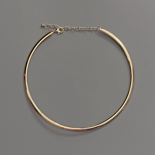 ザラ(ZARA)のMetal circle choker gold No.1186(ネックレス)