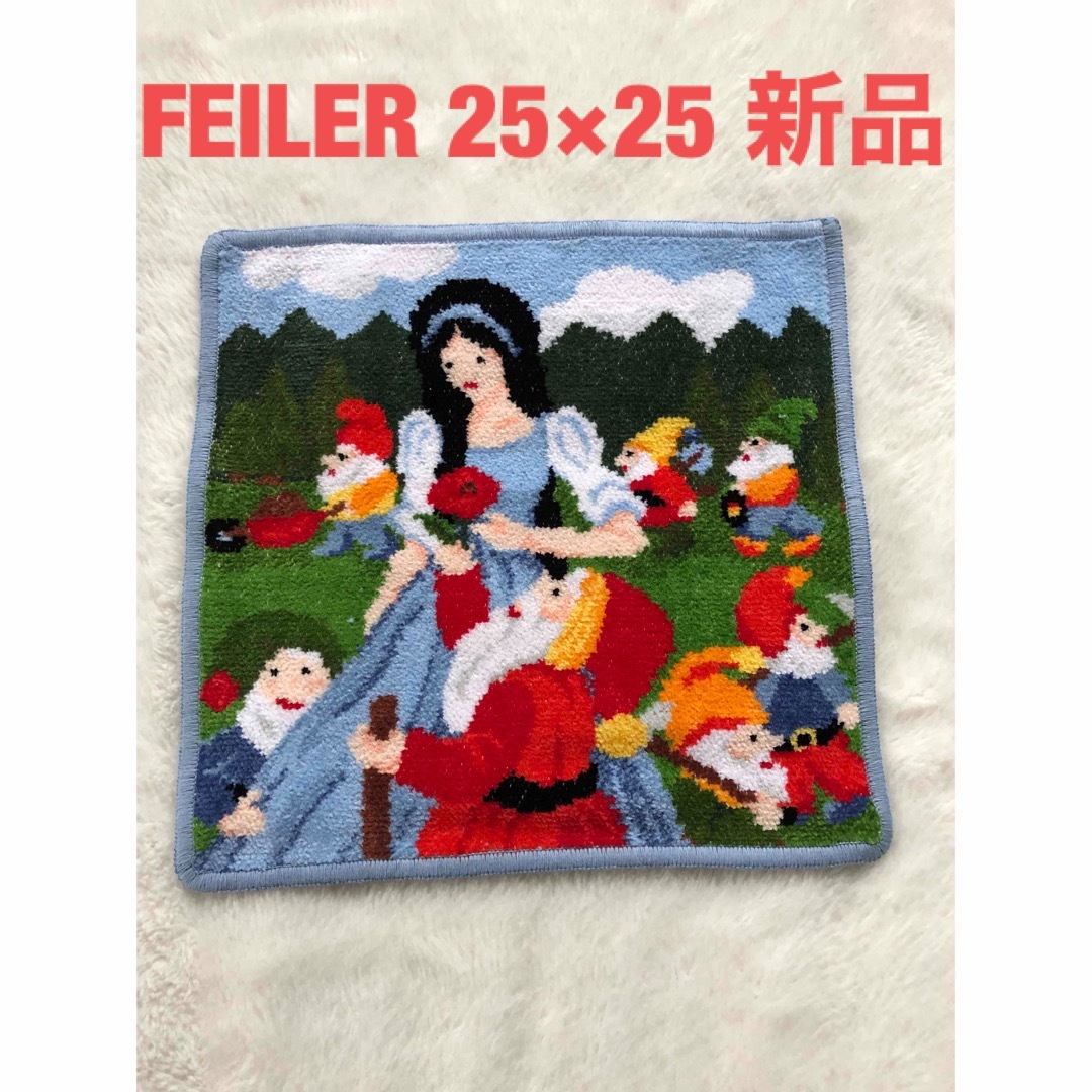 FEILER(フェイラー)のフェイラー　ハンカチ白雪　25×25 レディースのファッション小物(ハンカチ)の商品写真