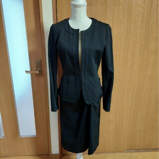 ナラカミーチェ(NARACAMICIE)の極美品　NARACAMICIE　スカートスーツ　ブラック(スーツ)