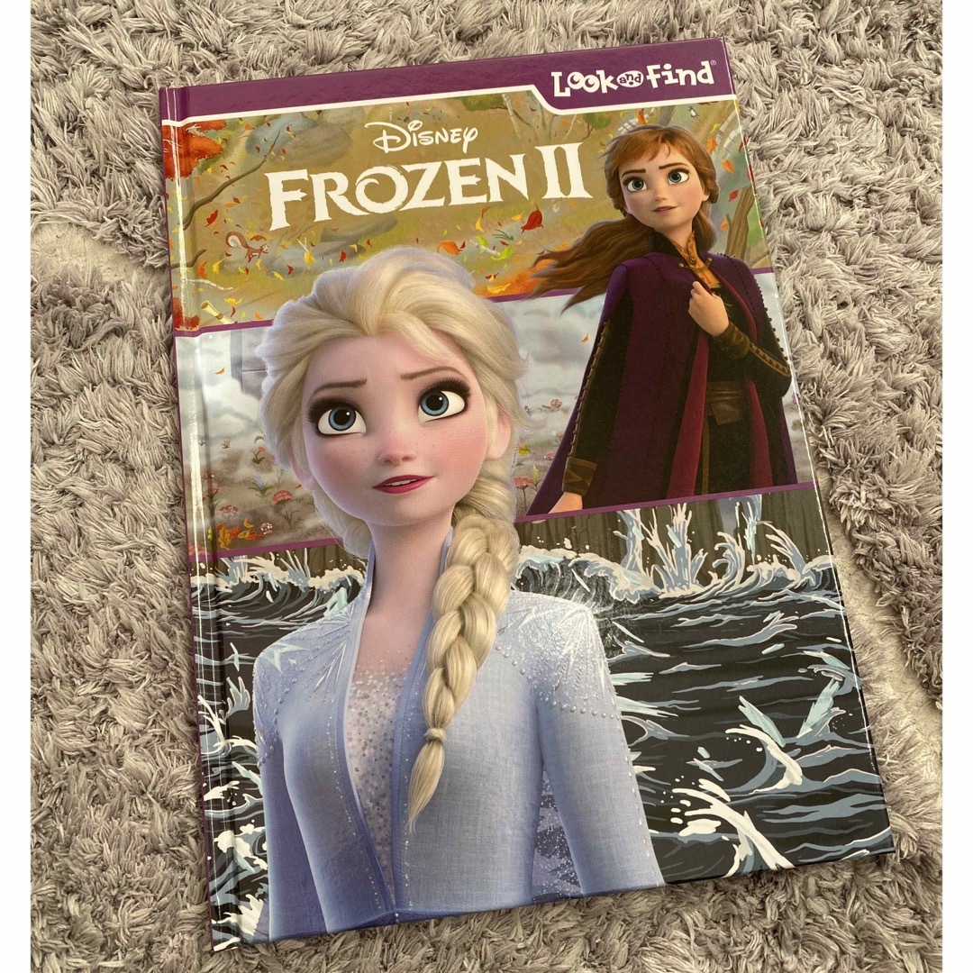 アナと雪の女王(アナトユキノジョオウ)のアナと雪の女王　look and find 英語絵本 ① エンタメ/ホビーの本(絵本/児童書)の商品写真