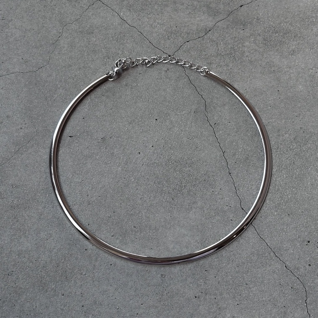 Ron Herman(ロンハーマン)のMetal circle choker silver No.1187 レディースのアクセサリー(ネックレス)の商品写真