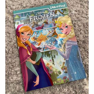 アナトユキノジョオウ(アナと雪の女王)のアナと雪の女王　look and find 英語絵本 ②(語学/参考書)