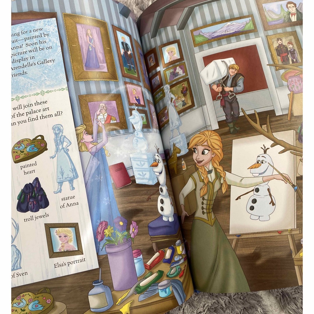 アナと雪の女王(アナトユキノジョオウ)のアナと雪の女王　look and find 英語絵本 ③ エンタメ/ホビーの本(洋書)の商品写真